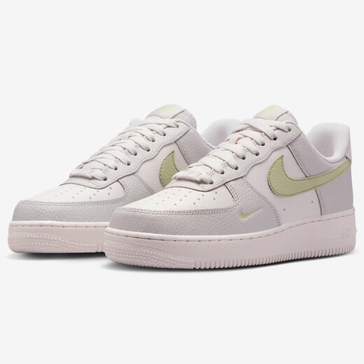Nike Nike Damen-Freizeitschuhe Air Force One Air Force 1 Sportschuhe IB3881-001 Weiß und Grün 38