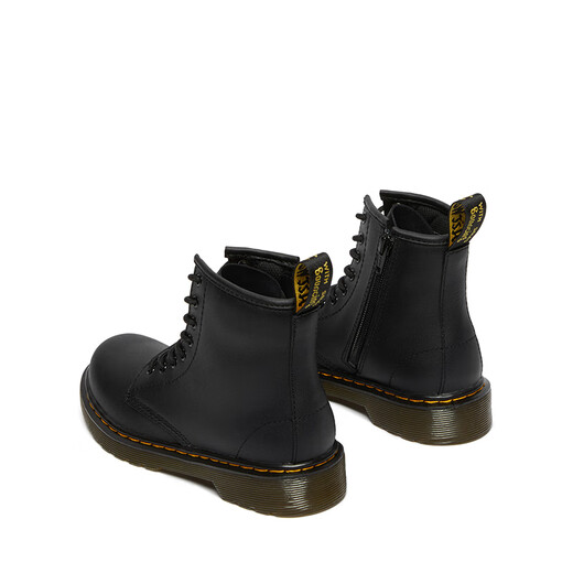Martin (DR.MARTENS) 1460 Y British women's summer comfortable versatile motorcycle boots soft leather black Martin boots black 28