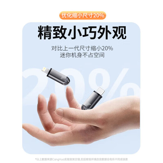 CangHua Mobile Phone Infrared Remote Control Universal Infrared Remote Head/Transmitter Home Appliances Air Conditioner Wind Adjustment TV Remote Control Suitable for Apple iPhone15/16/17promax