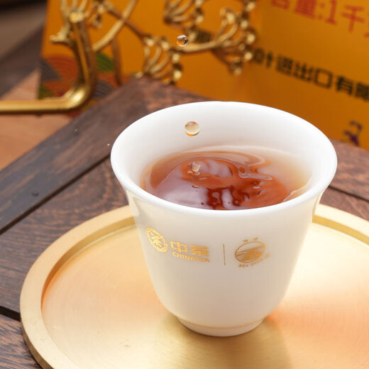 中茶海堤茶叶金花佛手香橼茶福建乌龙茶节日礼盒送礼长辈 海堤金砖 1000g*1盒