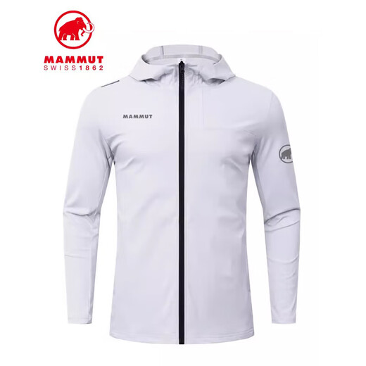 Mammoth Outdoor Sports and Casual Men's Soft Shell Cover Spring and Autumn Hooded Jacket Jacket Windproof Waterproof Quick Dry Breathable Top 9871-Khaki XL
