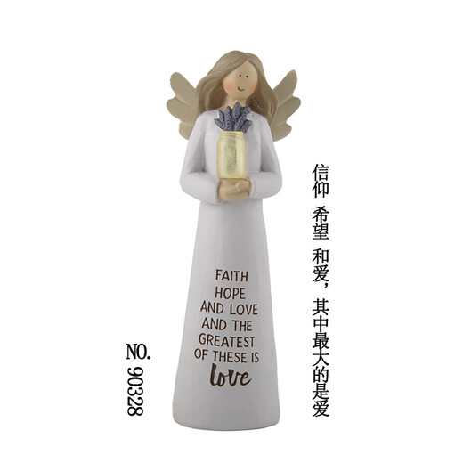 
OUOETY each piece has special meaning Original pure handmade characters cute angel desktop ornaments home decoration birthday gift lotus color 13586