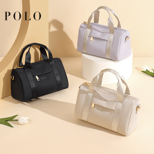 POLO单肩斜挎包女时尚包包女包送女朋友休闲手提包女手机包生日礼物