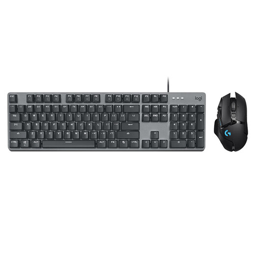 Logitech G502 SE Hero Gaming Mouse Wired Mouse K845 Keyboard Mécanical Keyboard and Mouse Set Macro Programming K845 Blue Axe + G502 Wireless