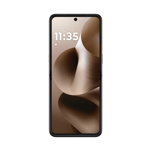 Motorola Lenovo Moto Razr 60 Ultra Ai Yuan-Start Version 4 Zoll großer externer Bildschirm Snapdragon 8 Supreme Version 30W Wireless Lade 5G Mobiltelefon 16+256 Streaming Gold Basswood