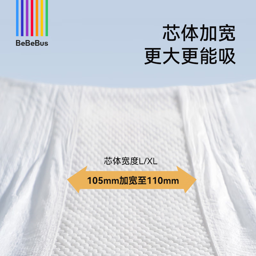 Bebebus pro Diapers Ультра-тонкие, сухие новорожденные летающие подгузники Мужчины и женщины-профилактика утечки