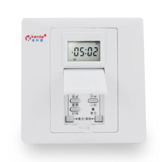 Ni Zhier Customized Timer Switch 86 Panel intelligente elektronische Zeitsteuerungsschalter UV Billboard Intelligente selbstbetriebene Jinzede 724 (negative Eingabe muss eingegeben werden)