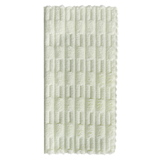 Bamboo velvet kitchen rag and dishwashing cloth 30*30CM cleaning pot and dishwashing cloth absorbs water and does not stick to oil housework cleaning mixed colors 10 pieces