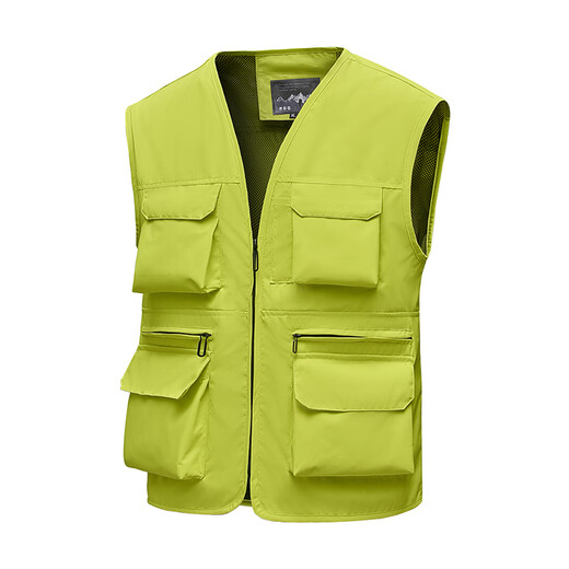 Walking Dragon Sommerweste Multipocket Tactical Weste Herren Fischereimaschinen Workout Pferdesclip Workwear Jacke 9911 Militärgrün S