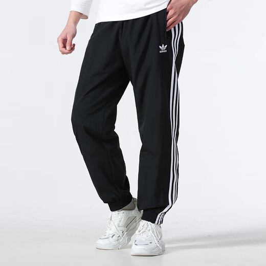 Adidas Clover Sports Men's Sport 25 Summer Nuevo tejido transpirable Camiseta de manga larga Top Sports T-Telephone Set de dos piezas IA4877+KB2465 2XL