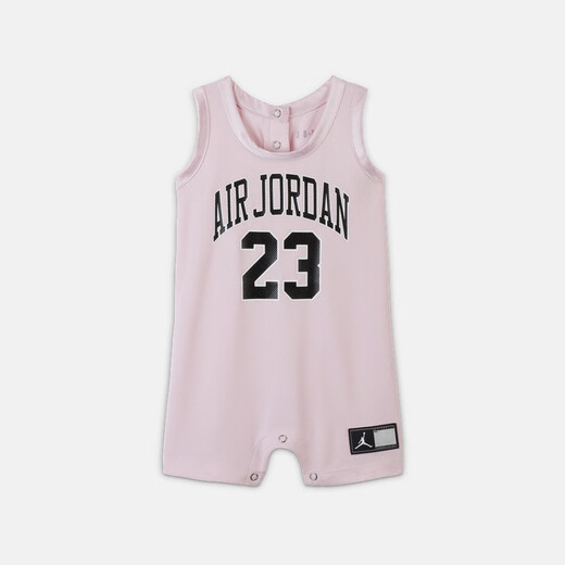 Nike (NIKE) Jordan official Nike Jordan boy DNA baby jumpsuit summer baby breathable and easy to put on and take off HA7305 687 fitness red 73cm 12
