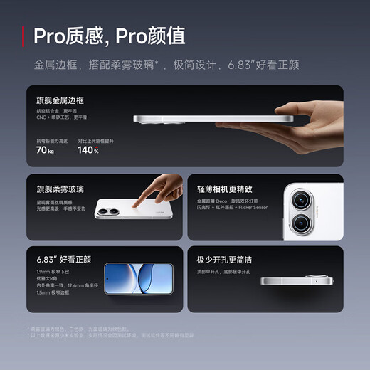 Xiaomi (MI) REDMI Turbo 4 Pro 4th Generation Snapdragon 8s 7550mAh Long Battery 12GB+256GB Black Xiaomi Redmi 5G Mobile Phone JD Express