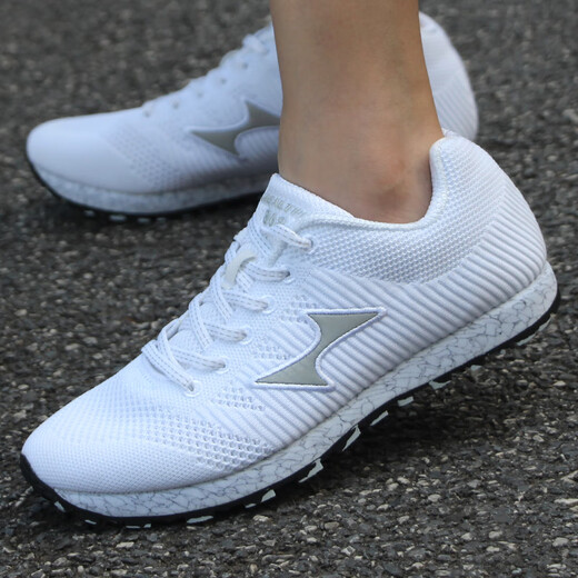 Haiers' high school entrance examination sports shoes stand up long jump shoes physical examination physical examination test training men's and women's running shoes student sports shoes H722 water cyan 37
