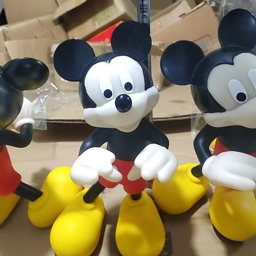 Bixin Love Mickey Living Room Large Floor-standing Ornament Next to TV Cabinet Home Decoration Mickey Mouse Housewarming Gift Large Love Mickey (30 cm high