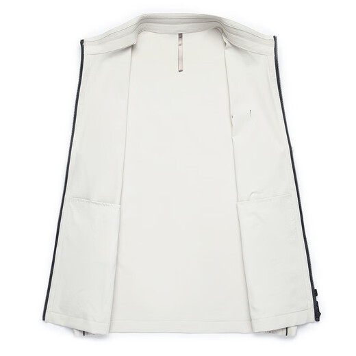 AEMAPE品牌男装2025春秋季薄款男士立领马甲休闲爸爸装背心无袖坎肩外套 蓝色 XL 180 建议 135-155斤