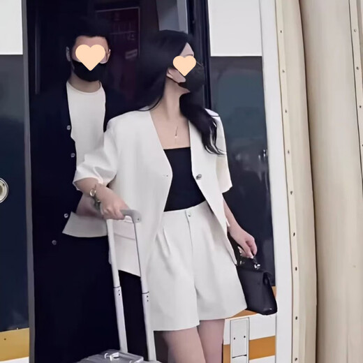 荣西图（RONGXITU）2694人收藏紫色西服套装女2025夏季新款小个子高端上档次抖音 紫色 M 【建议100-115】