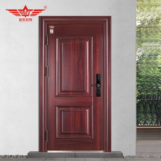 Shengshi Changlong Steel Security Door Camp Unit Entry Door Home School Enterprise Office Security Door Each Set