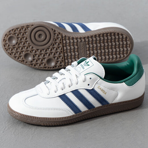 阿迪达斯 （adidas）三叶草男鞋女鞋复古板鞋SAMBA运动鞋T头鞋休闲鞋IH4882 IH4882/主图款 36.5