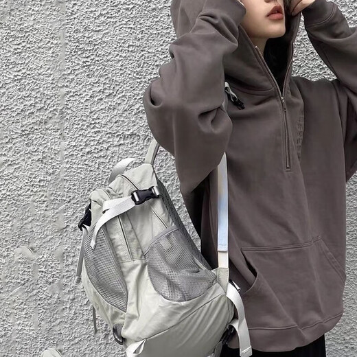 Sac de voyage bonal sac à dos alpinal de loisirs sac de voyage sport sac de voyage extérieur sac à dos léger sac de gym de sac de gym léger sac à dos sportif léger [gris]