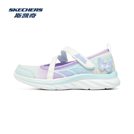 Skechers Girls Mary Jane Sandals 302563L White/Multicolor/WMLT 27.5