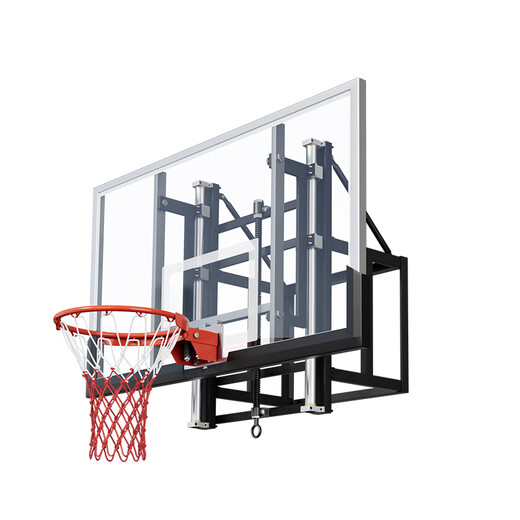 Jiating Wall-montiertes Haushaltshaus-Kinder-Rebound-Basketball-Schießrahmen Outdoor Elektrisch heben Indoor-Korb-Upgrade Modell erweiterter Rocker-Heben Hydraulik hilft, neue Produkte in Regalen zu erholen 13882 cm