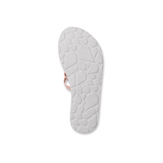 Volcom Girls Easy Breezy Flip Flop Sandals Melon 1 Big Kid