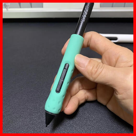 Wacom原装数位板握笔器CTL472/672/4100/6100/690手绘板压感防滑笔套 CTL490 690黑色笔套 0x0cm