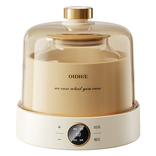 OIDIRE玻璃酸奶机多功能分杯内胆智能恒温全自动自制发酵家用纳豆机 ODI-SA23(玻璃内胆+4分杯)
