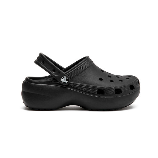 卡洛驰crocs 云朵洞洞鞋女士厚底休闲凉鞋卡骆户外沙滩鞋增高女鞋拖鞋 云朵骨白色 38 M6(240mm)