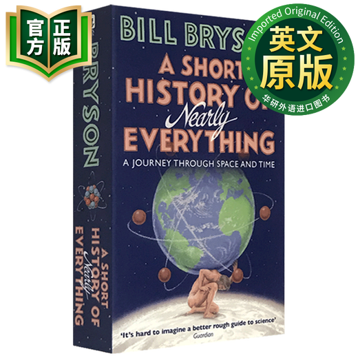 万物简史 英文原版 A Short History of Nearly Everything 英文版 9780552151740
