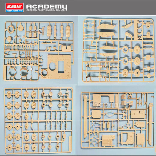 Modelo 3G AidEMei 13568 1/35 American M113 Fitter ARV Personal armado portador con estructura interna M113 Modelo de operador de personal blindado