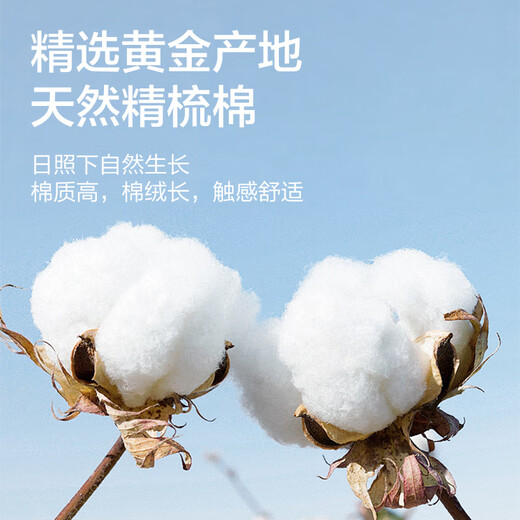 Jingshu cotton Jingdong's own brand cotton 10A antibacterial Xinjiang cotton men's short t-shirt T-shirt Valentine's Day white L