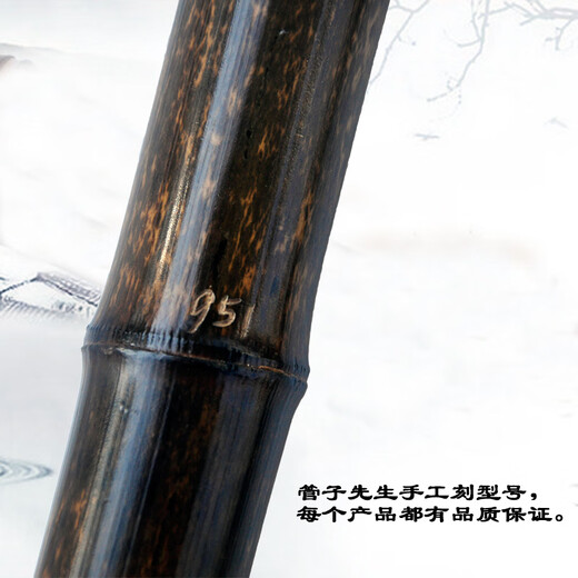 管子先生特制九节紫竹洞箫精品八孔六孔GAFE调精品演奏萧乐器 6孔F素箫