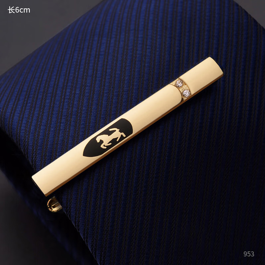 Nosskiss Apepliouce Pattern Tie Clip Мужчины и женские высококачественные фиксированные пряжки Бизнес-клип Бак Пакт день рождения подарок подарок винтажный