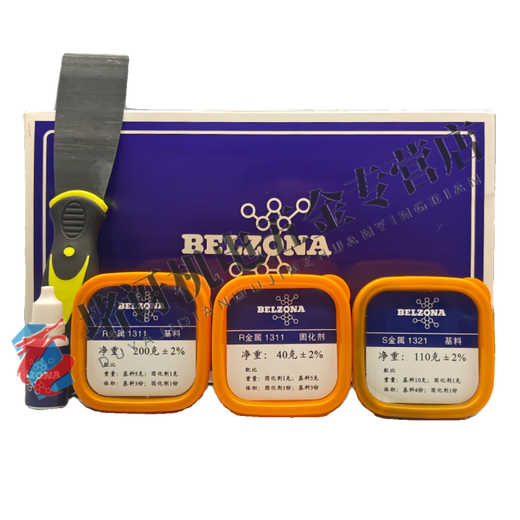 XMSJ13111321 Emaille-Reaktor-Reparaturkleber, hochtemperaturbeständig, Rohrplatte, Ventillager, Metallreparatur, Belzona Belzona 1311+1391, Hochtemperaturmodell, 360 g/m²