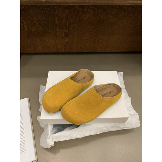 S.Sofea a émulé le cuir épais semelles Birkenstock Pantres pour les femmes enceintes atteintes d'une tendance rétro antidérapante 9226 BLUE 35