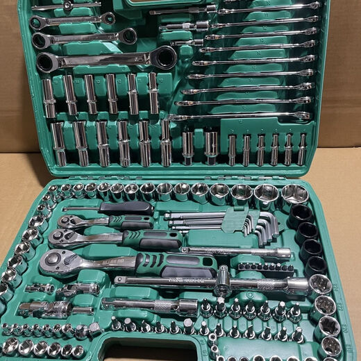 Star (SATA) Star's same style 150-piece auto repair tool set manual wrench combination tool auto repair tool repair 216-piece set 72-tooth auto repair grade replacement when worn out