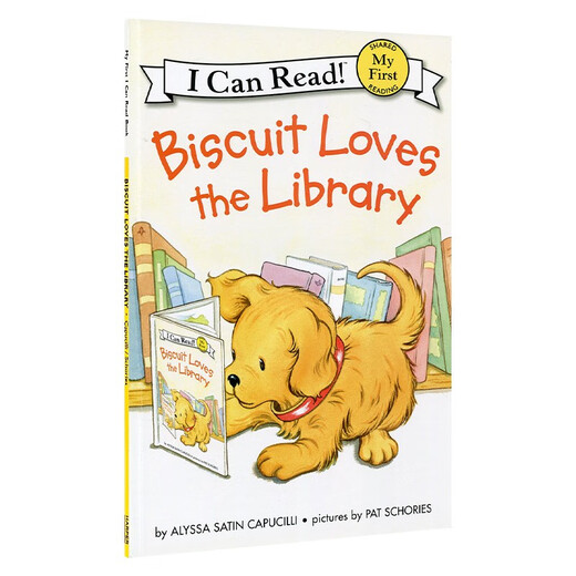 
Biscuit Loves the Library Imported original English picture books Primary school teaching aids