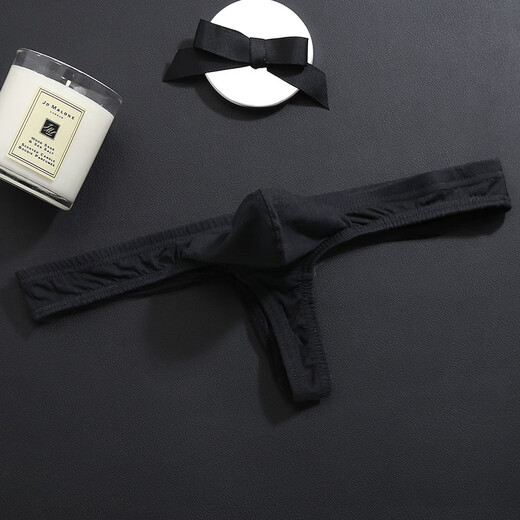 FHHUABD性感男士性jj丁字裤同志gay情趣内裤衣服装批发 白色 M