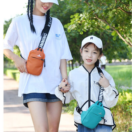 Running mobile phone sports arm bag for men and women sports fitness equipment arm arm storage outdoor small bag transportation running arm bag-warm orange red