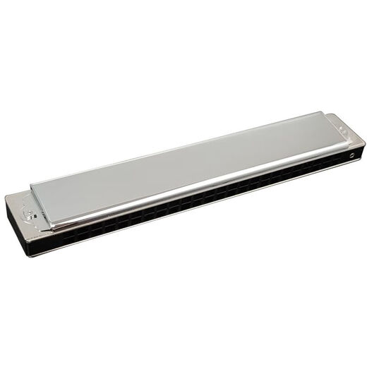 Tombo Neues Modell 6624S Pro 24-Loch Polyphonische Harmonika C-Tune-Leistung verbessert die elektroplierende Sitzplatte C-Tune-Anfänger