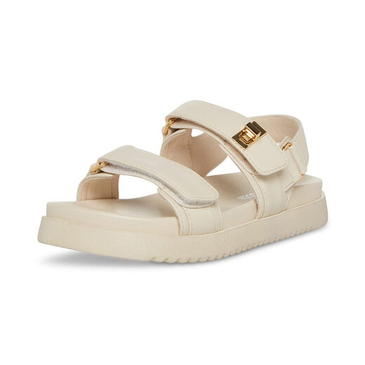 Steve Madden Girl Mona, Bone White Bone White 2 Little Kid