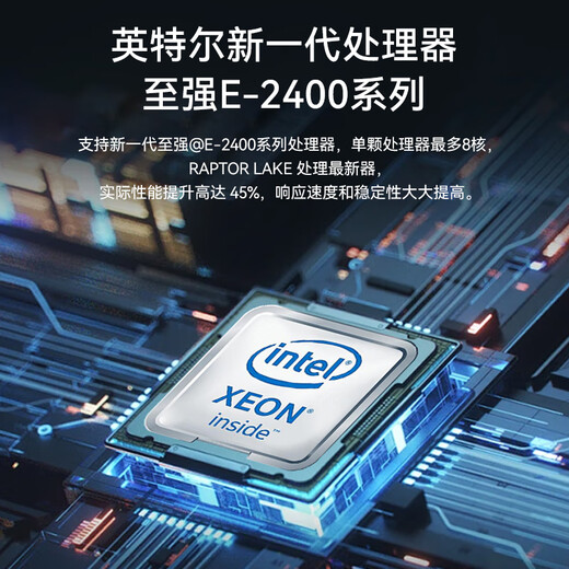 戴尔（DELL）【T360】【塔式服务器】E-2488丨32G*2丨2.4T SAS*4丨H755-8G丨集成2个1G端口丨T400 4G丨2*800W