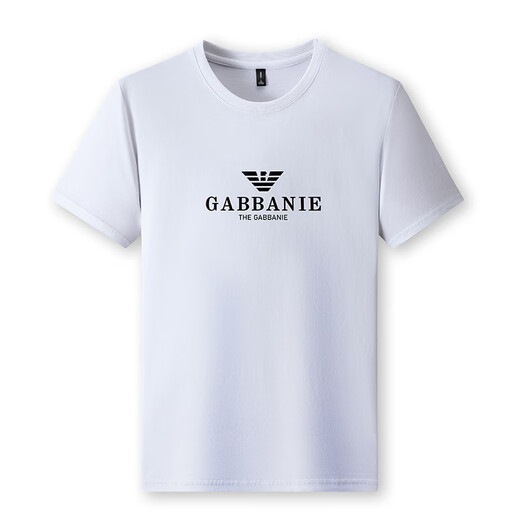 
Qi Armania men's pure cotton short-sleeved T-shirt 2024 summer thin round neck casual base shirt top 1518 Navy L 170 Recommended 115-135Jin [Jin equals 0.5 kg]