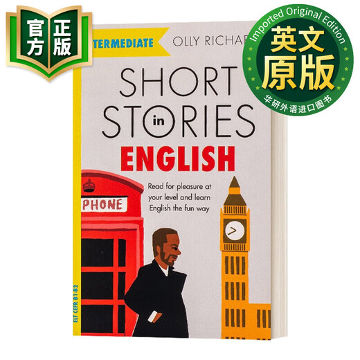 Intermediate English short stories, original English version, Short Stories in English for Intermediate Learners, English version, imported original English books Olly Richards