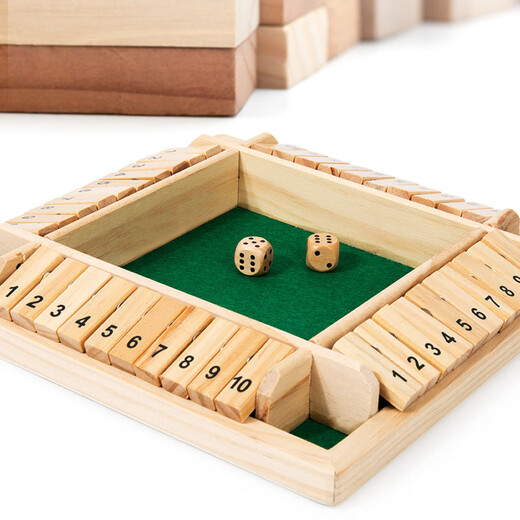 Guanbo Master Digital Flop Children's's Toys Game de conseil à quatre côtés Game de consommation de jeux d'accessoires de fête et de divertissement 1 à 12 produits de nouveaux produits de grande taille de boisson 17.8x30x3.4