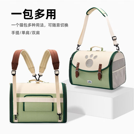 Wakytuwakytu Bits British Lightweight Cat Bag Portable Gat Back Bag Bag Cat Nest Pet Single-Hohole Portable CAGE ORDEN ESTÁ ALIMENTO PARA LA TIENDA OFICIAL DEL VENTILLO ELÉCTRICO C12116JIN [JIN ESCUCHA 0.5 kg]