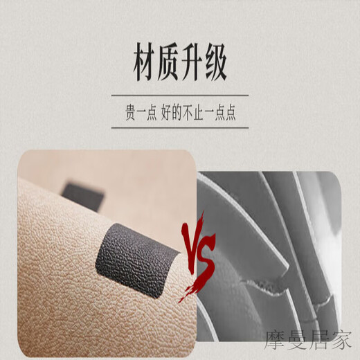 餐桌地垫可擦洗防油防水隔音地毯地板椅子保护垫可自由裁剪 栅影-NA-7371 160*180cm