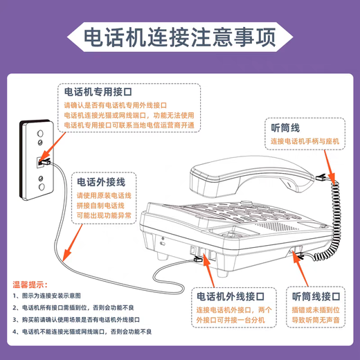 
Deli 13567 telephone landline telephone landline multifunction business office hotel home wired telephone white