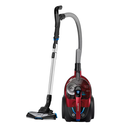 Philips Vacuum Cleaner FC9735 Hogar de succión grande Pequeil potente gato para mascotas Cabello de succión Aspiradora FC9573/Estándar oficial + juego de nueve piezas [con boquilla de succión de tela]